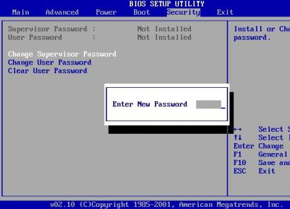 Как поставить пароль на компьютер с любой версией Windows Установка пароля в BIOS